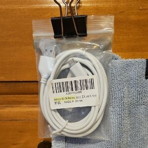 White Micro USB Charging & Data Cable for Kindle and USB Devices